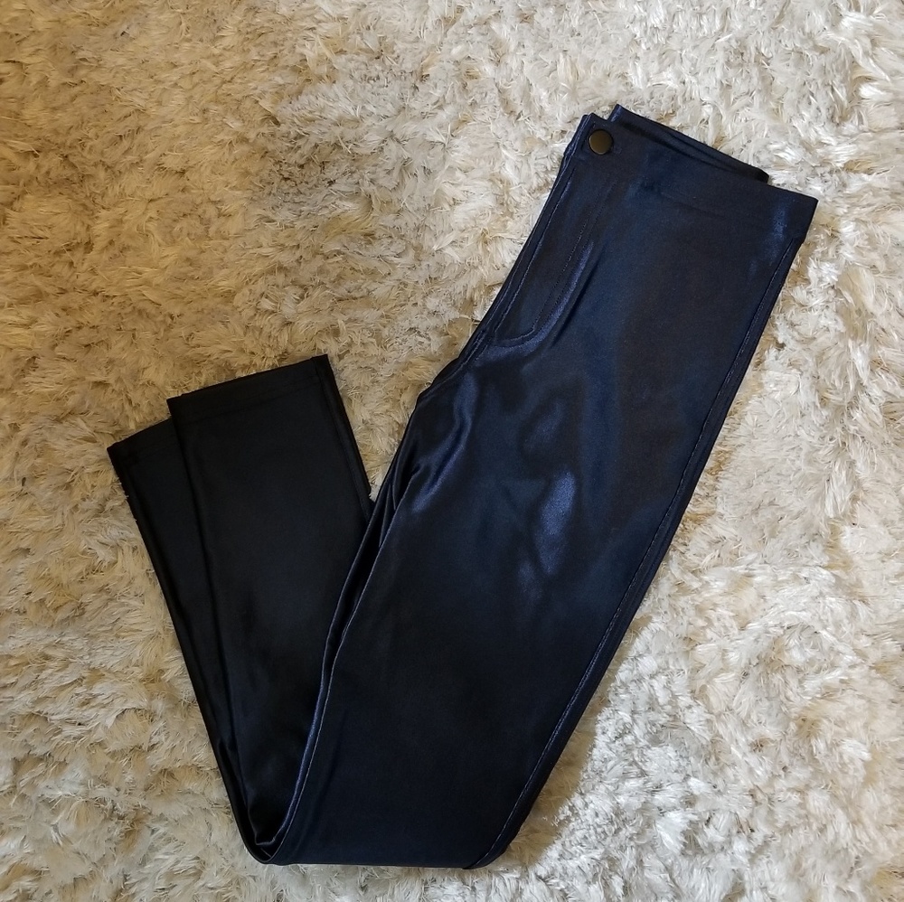 American Apparel Disco Pants in Navy Blue